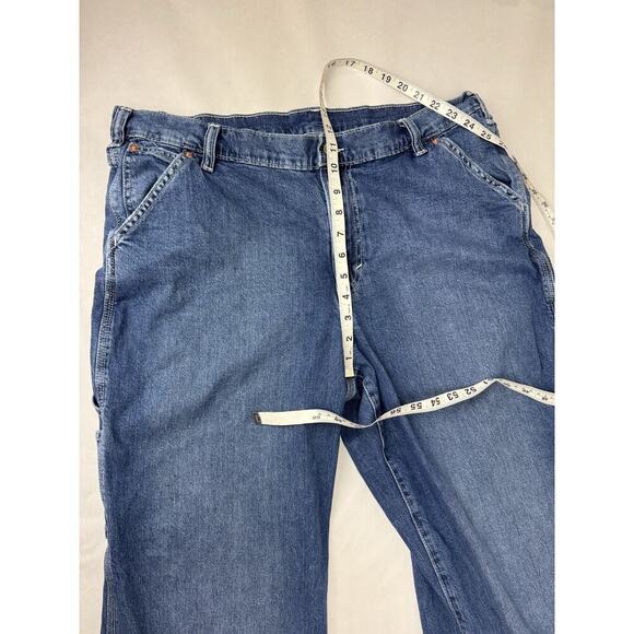 GAP Men's 90s Loose Carpenter Mid Rise Jeans Baggy Relaxed Y2K 33 * 34 Tall - Picture 3 of 12